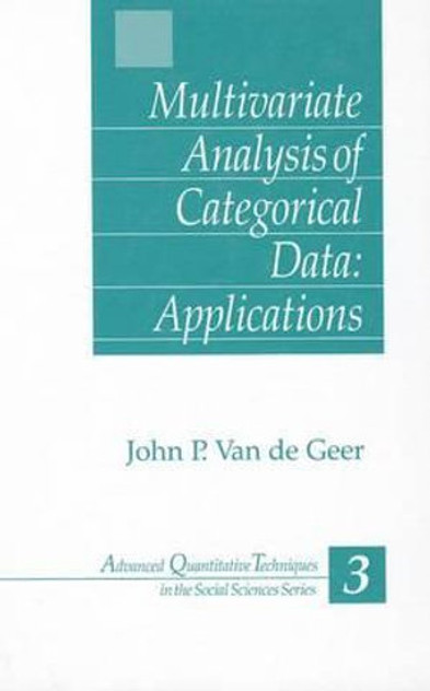 Multivariate Analysis of Categorical Data Multivariate Analysis of Categorical Data