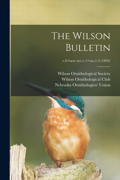 The Wilson Bulletin; v.6=new ser.