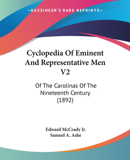 Cyclopedia Of Eminent And Representative Men V2 Cyclopedia Of Eminent And Representative Men V2