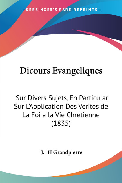 Dicours Evangeliques