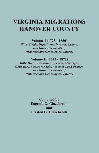 Virginia Migrations - Hanover County Virginia Migrations - Hanover County