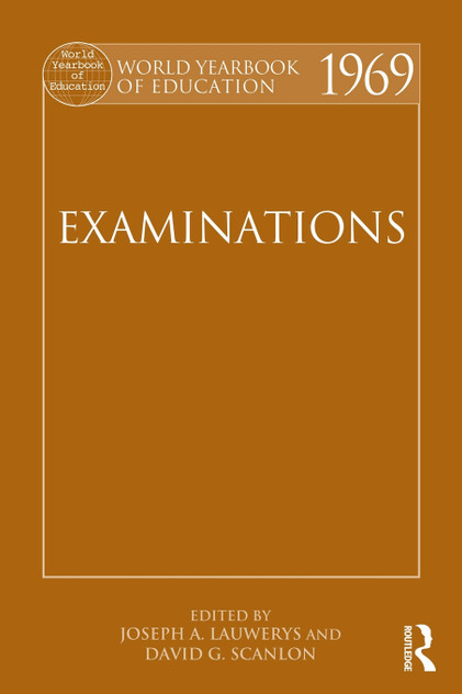 World Yearbook of Education 1969