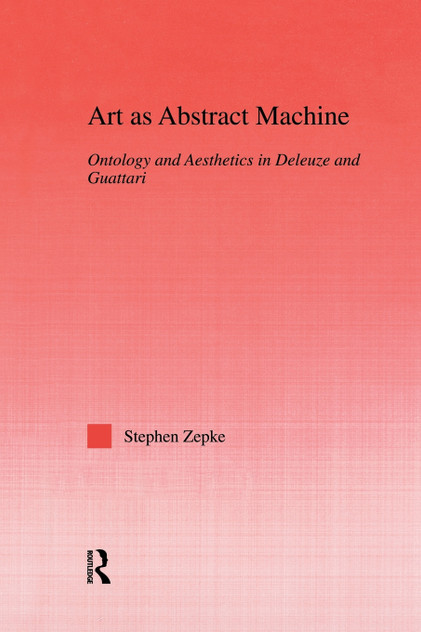 Art as Abstract Machine Art as Abstract Machine