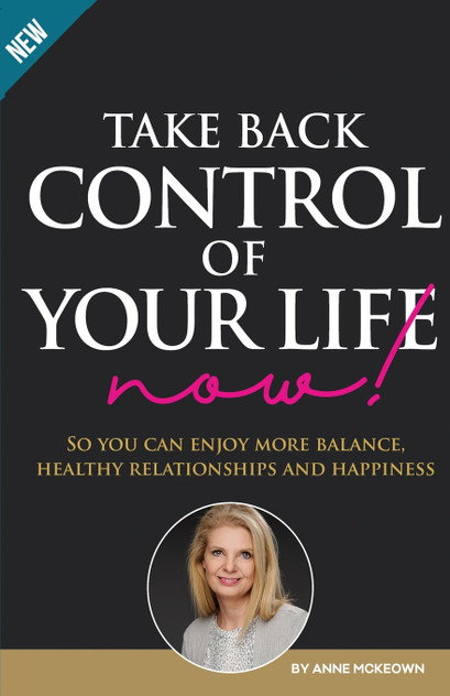 Take Back Control of Your Life Now Take Back Control of Your Life Now