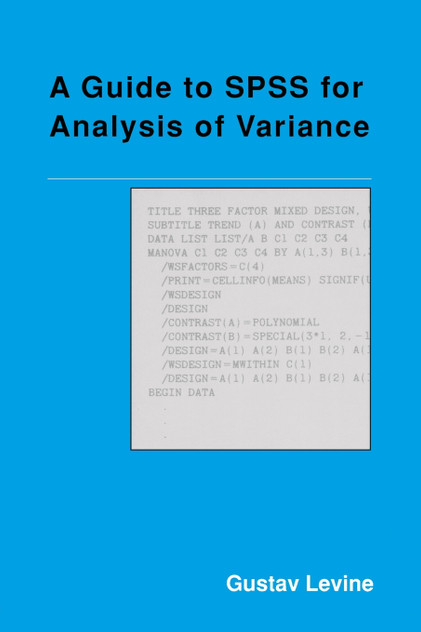 A Guide to SPSS for Analysis of Variance