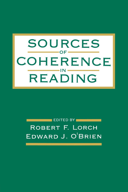 Sources of Coherence in Reading
