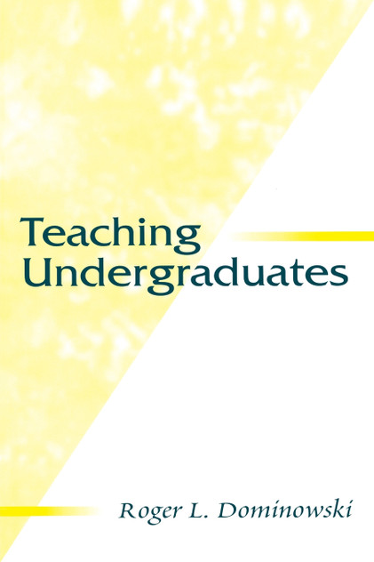 Teaching Undergraduates Teaching Undergraduates