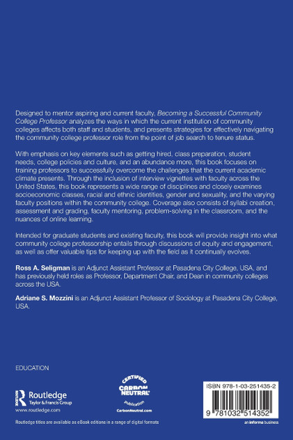 Becoming a Successful Community College Professor Becoming a Successful Community College Professor