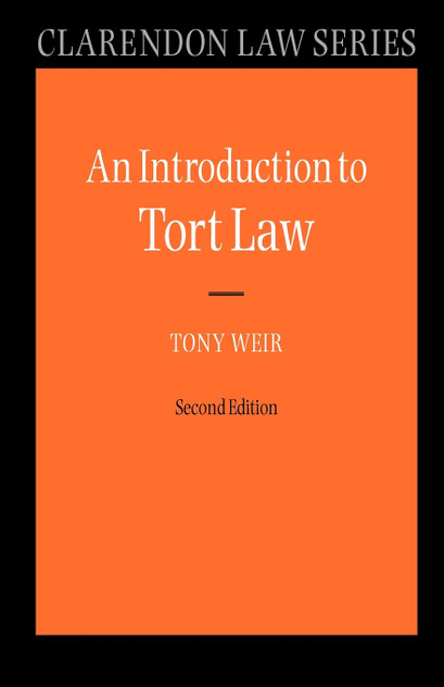 An Introduction to Tort Law An Introduction to Tort Law
