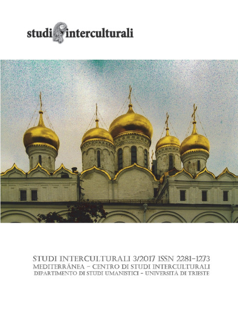 Studi Interculturali 3/2018 Studi Interculturali 3/2018