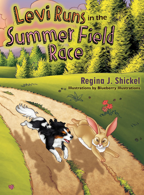 Levi Runs in the Summer Field Race Levi Runs in the Summer Field Race
