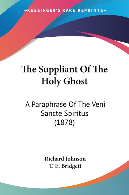 The Suppliant Of The Holy Ghost