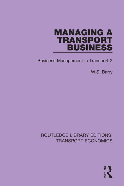 Managing a Transport Business Managing a Transport Business