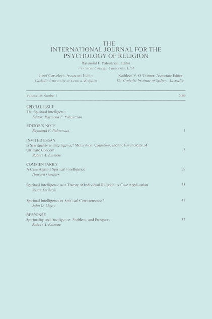 Spiritual Intelligence Spiritual Intelligence