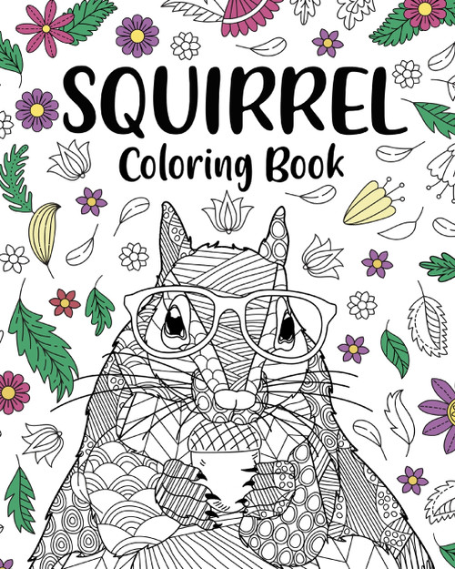 Squirrel Coloring Book Squirrel Coloring Book