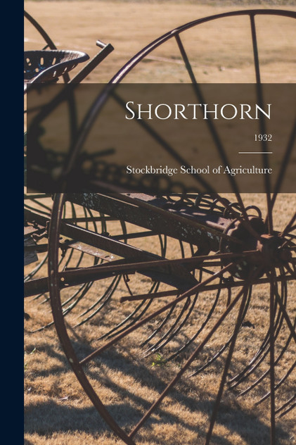 Shorthorn; 1932 Shorthorn; 1932