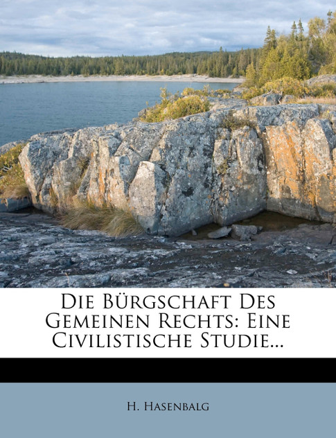 Die Bürgschaft des gemeinen Rechts. Eine civilistische Studie