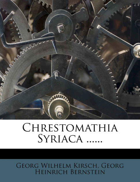 Chrestomathia Syriaca ...... Chrestomathia Syriaca ......