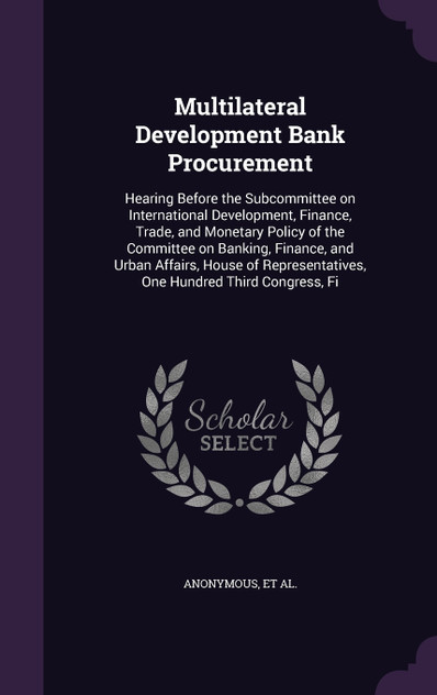 Multilateral Development Bank Procurement