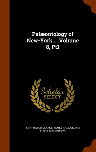 Palæontology of New-York ... Volume 8, Pt1