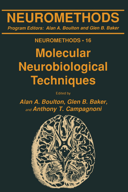 Molecular Neurobiological Techniques Molecular Neurobiological Techniques