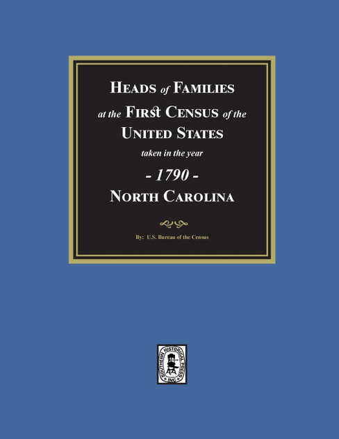 1790 Census of North Carolina 1790 Census of North Carolina