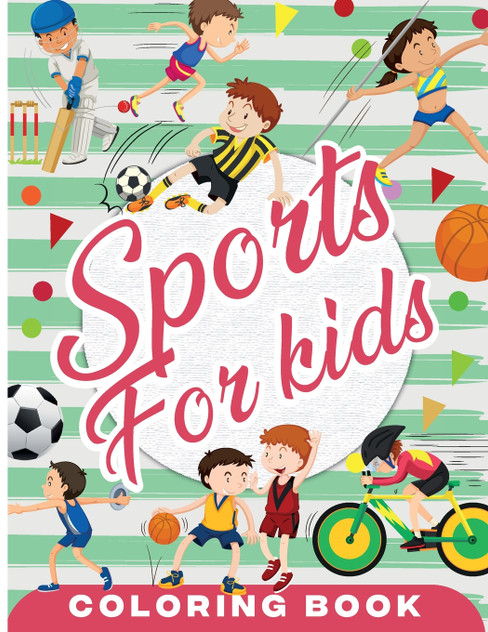Sports Coloring Book for Kids Sports Coloring Book for Kids