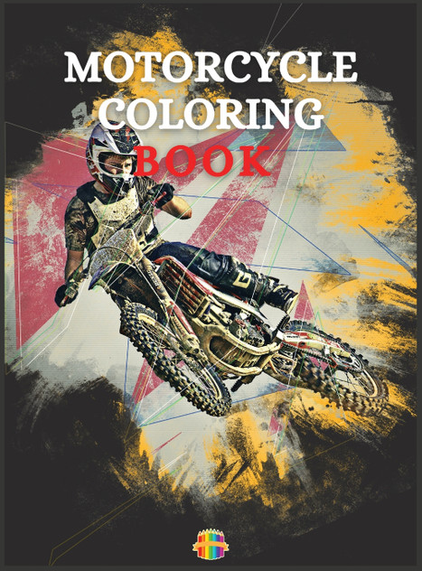 Motorcycle Coloring Book Motorcycle Coloring Book