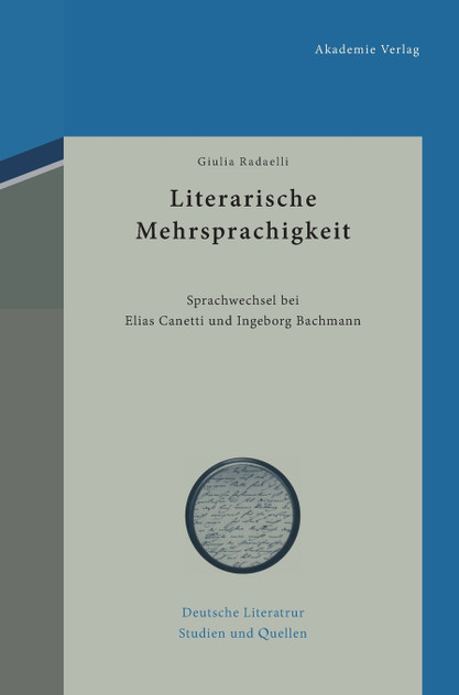 Literarische Mehrsprachigkeit Literarische Mehrsprachigkeit