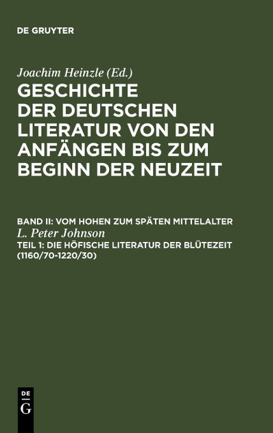 Die Hofische Literatur Der Blutezeit