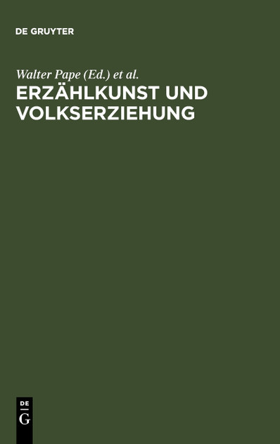 Erzählkunst und Volkserziehung