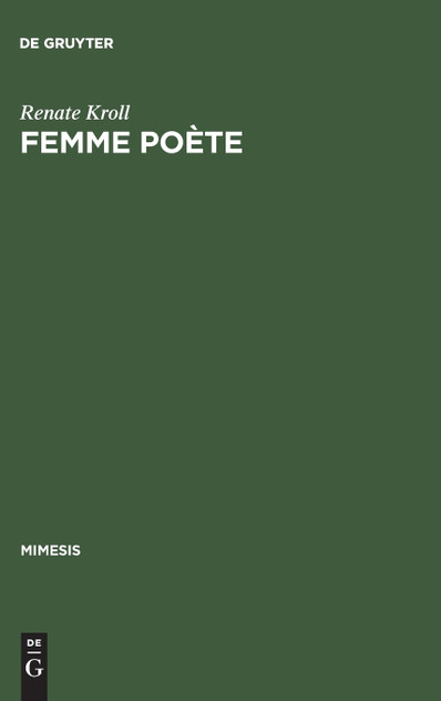Femme poète Femme poète