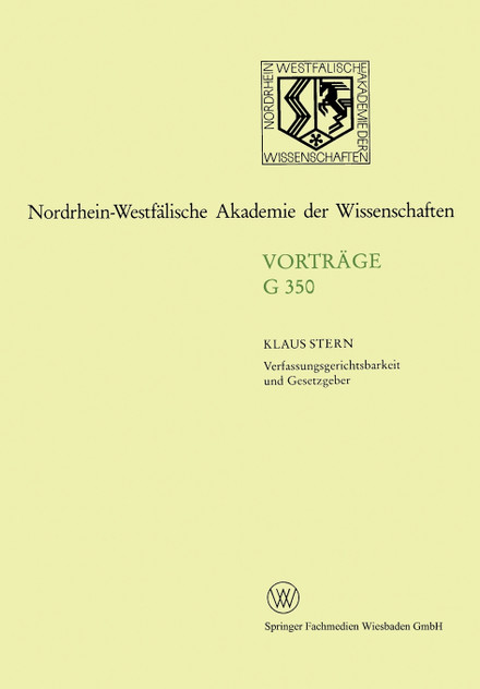 Verfassungsgerichtsbarkeit Und Gesetzgeber Verfassungsgerichtsbarkeit Und Gesetzgeber