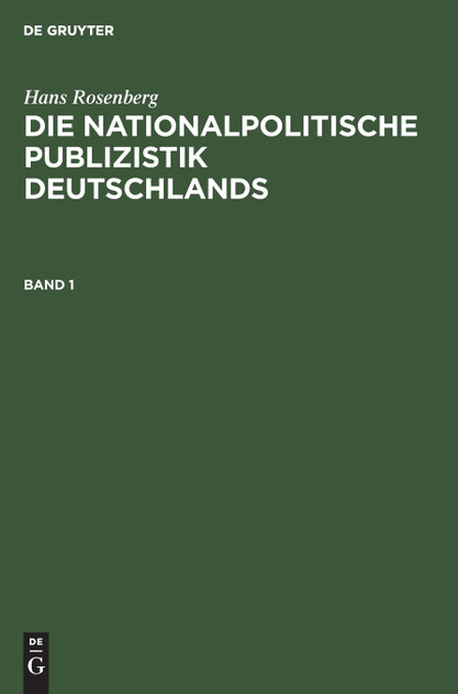 Die nationalpolitische Publizistik Deutschlands Die nationalpolitische Publizistik Deutschlands Die nationalpolitische Publizistik Deutschlands Die nationalpolitische Publizistik Deutschlands