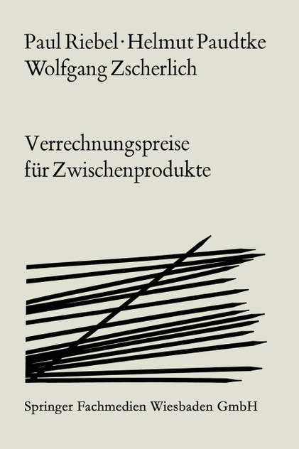 Verrechnungspreise für Zwischenprodukte Verrechnungspreise für Zwischenprodukte