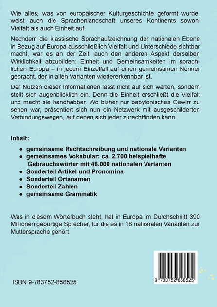 Wörterbuch der europäischen Sprache Wörterbuch der europäischen Sprache