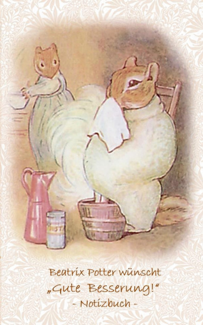 Beatrix Potter wünscht "Gute Besserung!" Notizbuch ( Peter Hase ) Beatrix Potter wünscht "Gute Besserung!" Notizbuch ( Peter Hase )