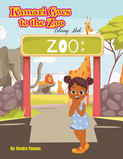 Kamari Goes to the Zoo Coloring Book Kamari Goes to the Zoo Coloring Book