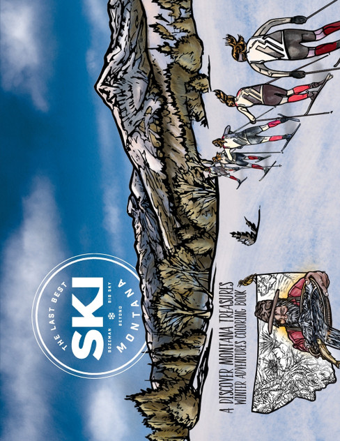 SKI Montana Coloring Book SKI Montana Coloring Book