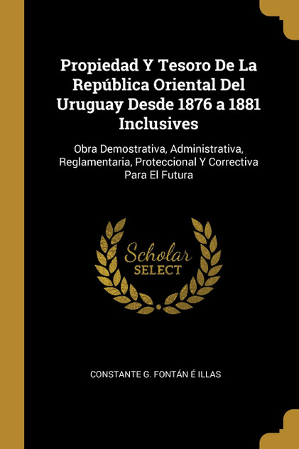 Propiedad Y Tesoro De La República Oriental Del Uruguay Desde 1876 a 1881 Inclusives Propiedad Y Tesoro De La República Oriental Del Uruguay Desde 1876 a 1881 Inclusives