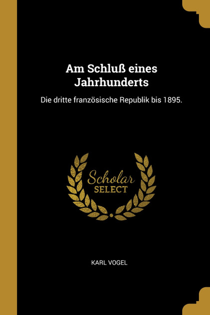 Am Schluß eines Jahrhunderts