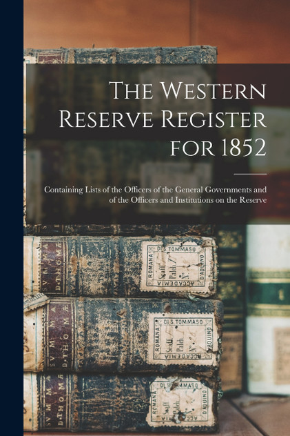 The Western Reserve Register for 1852