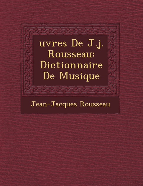 �uvres De J.j. Rousseau �uvres De J.j. Rousseau