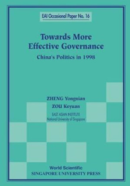 Towards More Effective Governance