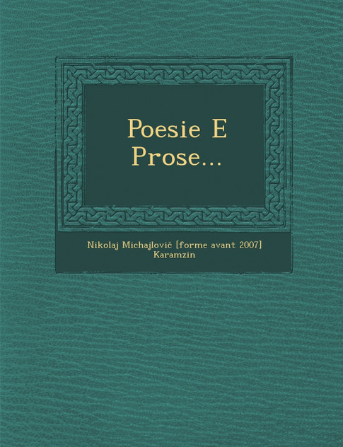 Poesie E Prose...