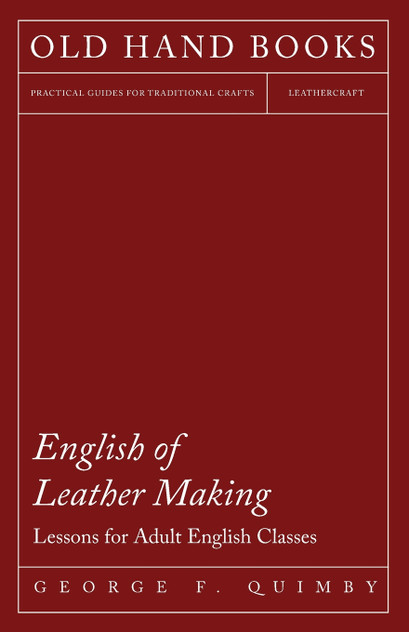 English of Leather Making - Lessons for Adult English Classes English of Leather Making - Lessons for Adult English Classes