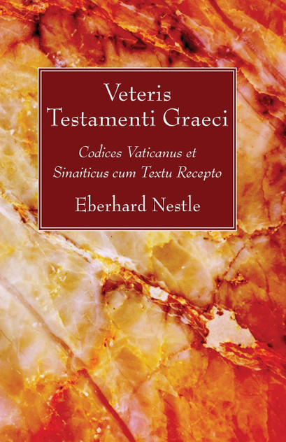 Veteris Testamenti Graeci Veteris Testamenti Graeci