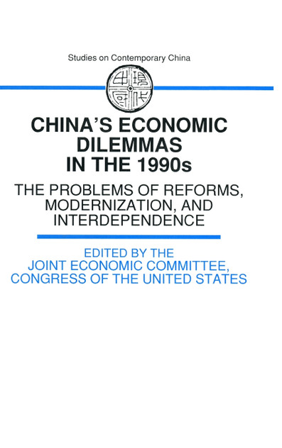 China's Economic Dilemmas in the 1990s