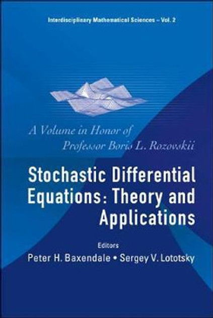 Stochastic Differential Equations Stochastic Differential Equations