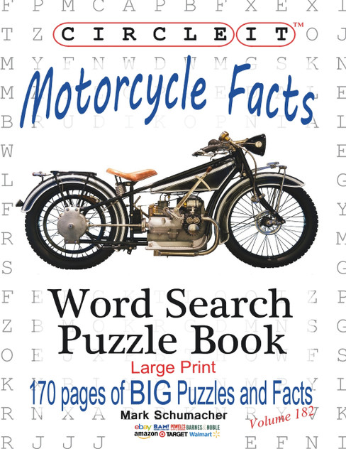 Circle It, Motorcycle Facts, Word Search, Puzzle Book Circle It, Motorcycle Facts, Word Search, Puzzle Book
